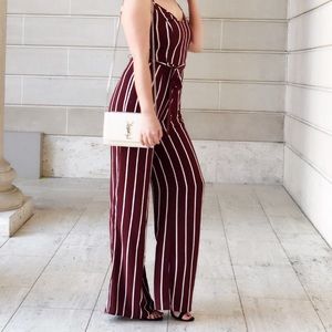Striped Cami Jumpsuit